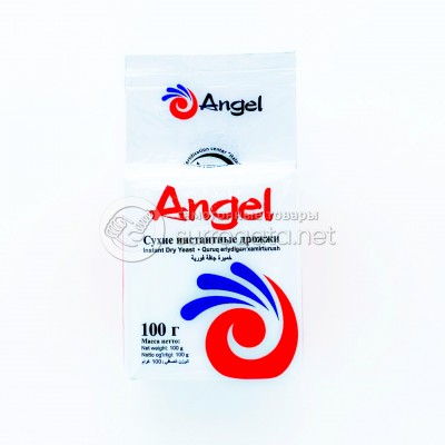Дрожжи Angel инстантные сухие, 100 гр