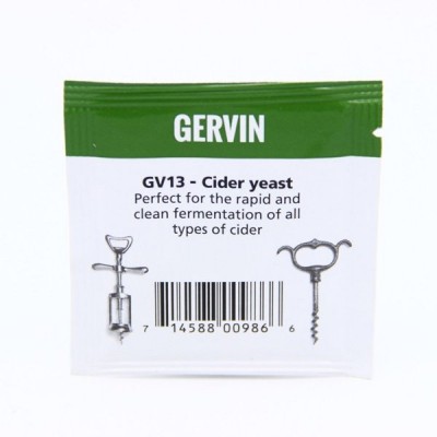  Дрожжи для сидра Gervin "Cider GV13", 5 г 